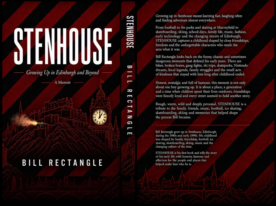 Memory, machines, and making the past interactive: Talking STENHOUSE with Bill Rectangle 2 STENHOUSE - Front and back cover