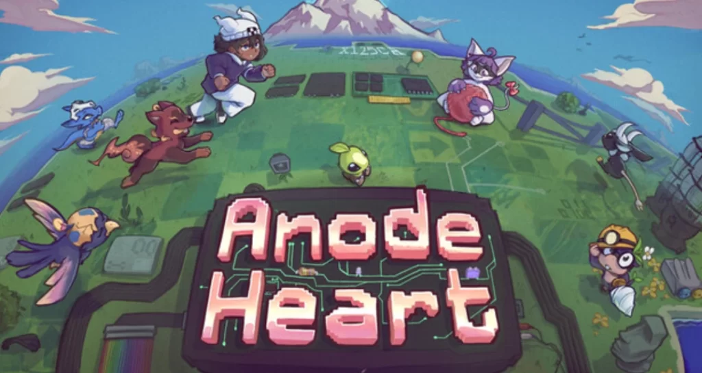 Anode Heart - Logo and key art