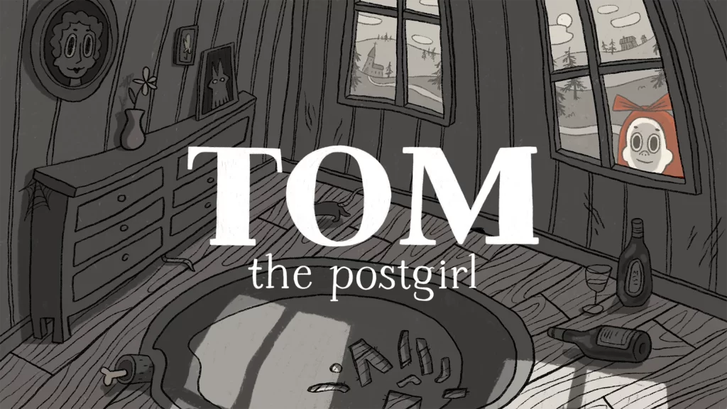 Tom the Postgirl - Logo and key art