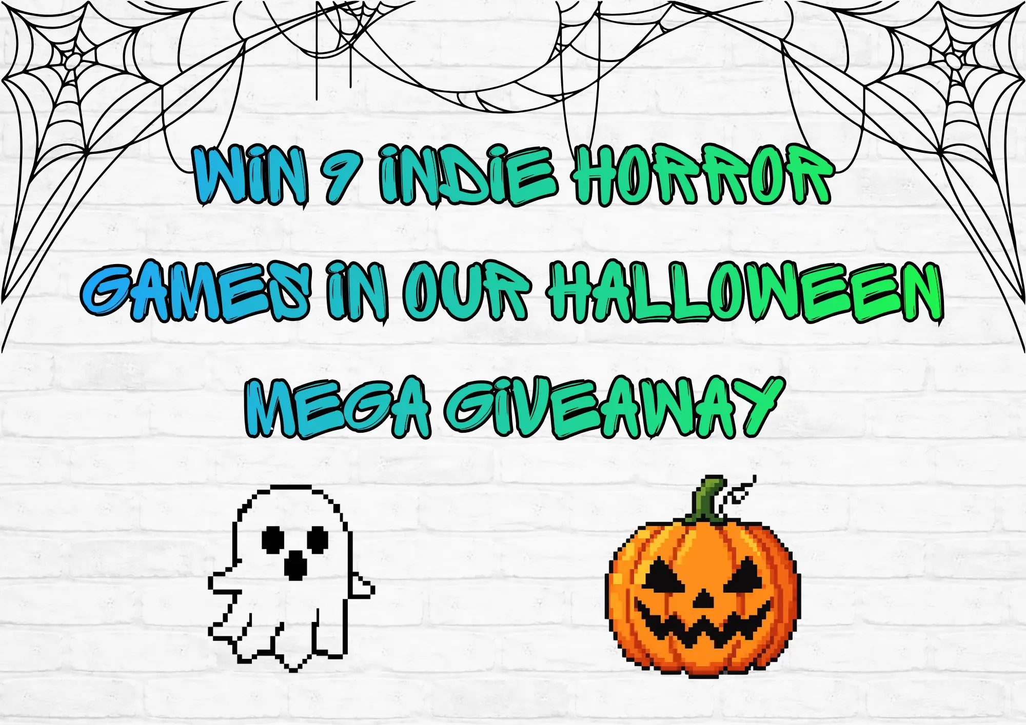 Win 9 indie horror games in our Halloween mega giveaway - Header image