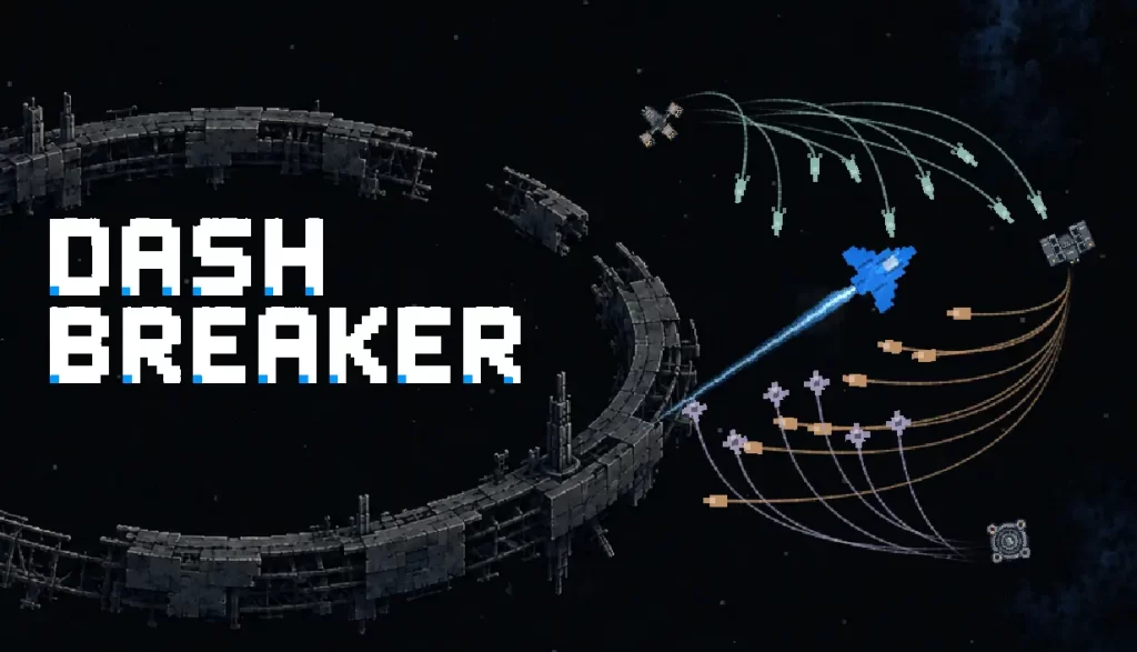 Dashing through the design: Talking DashBreaker with SageLab 3 DashBreaker - Logo and key art