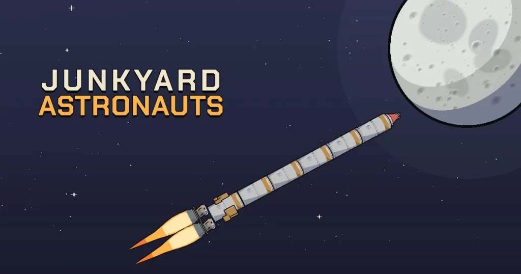 Junkyard Astronauts - Logo and key art